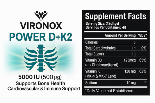 Vironox Bone Health Supports