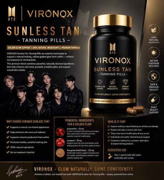 BTS Tanning Pill VIRONOX