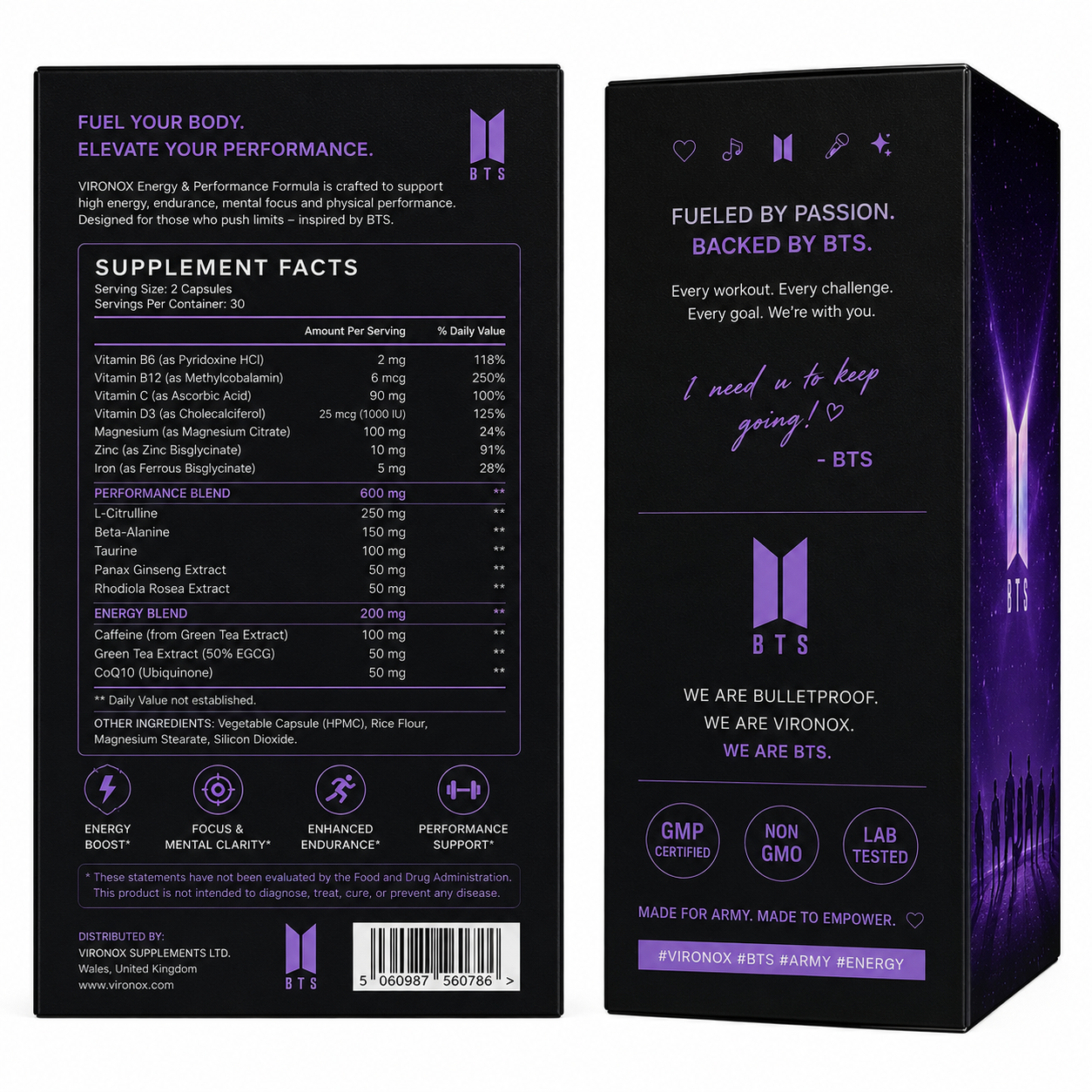 BTS Energy -Performance Formula VIRONOX
