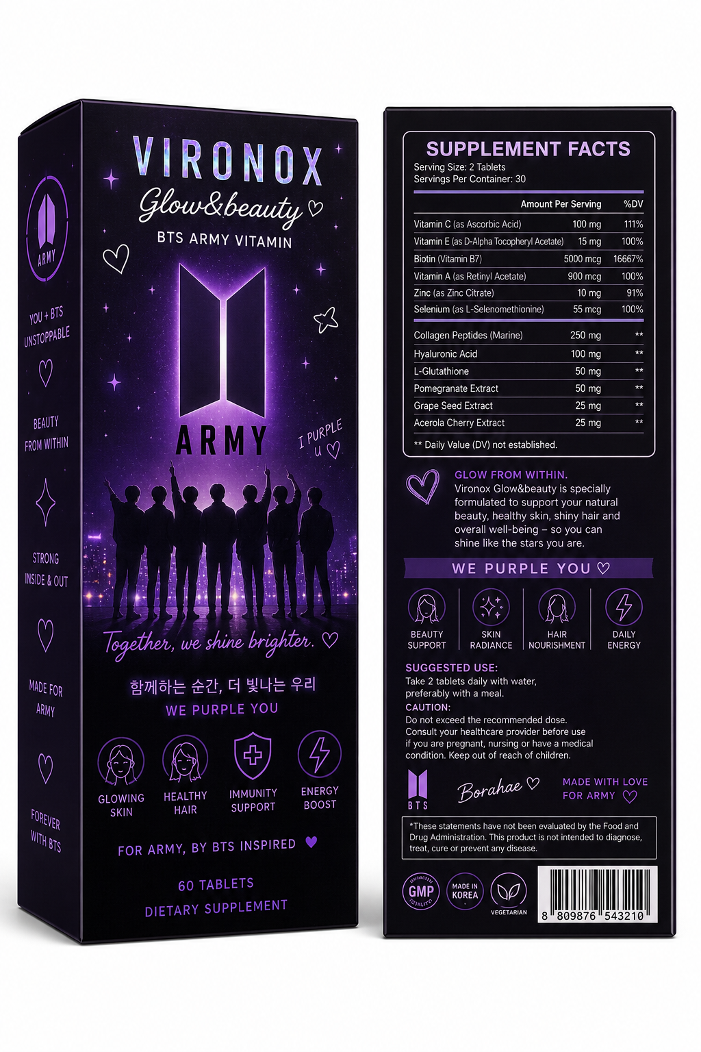BTS GLOW & BEAUTY VIRONOX